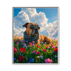 Framed 24x30 White front