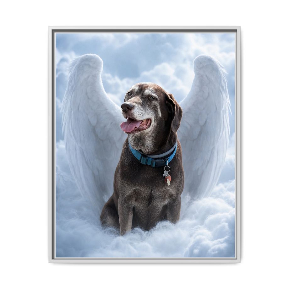 Framed 24x30 White front