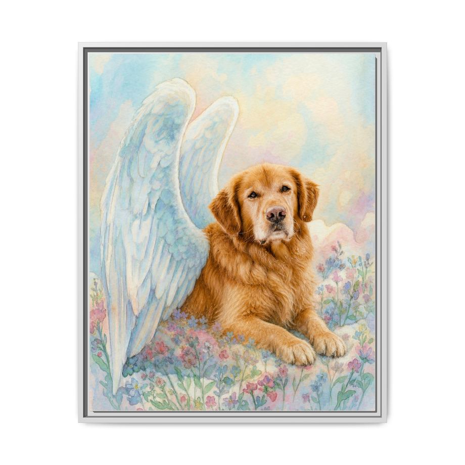 Framed 24x30 White front