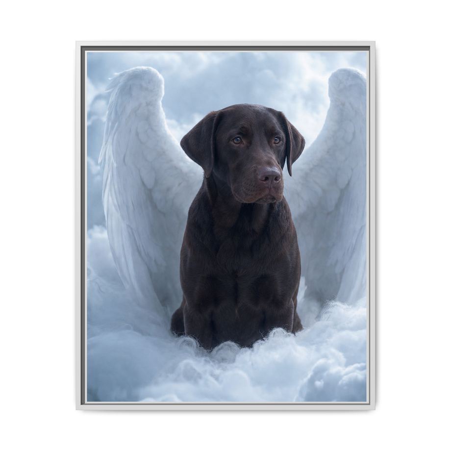 Framed 24x30 White front
