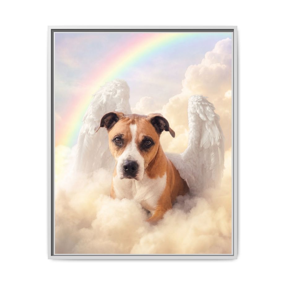Framed 24x30 White front