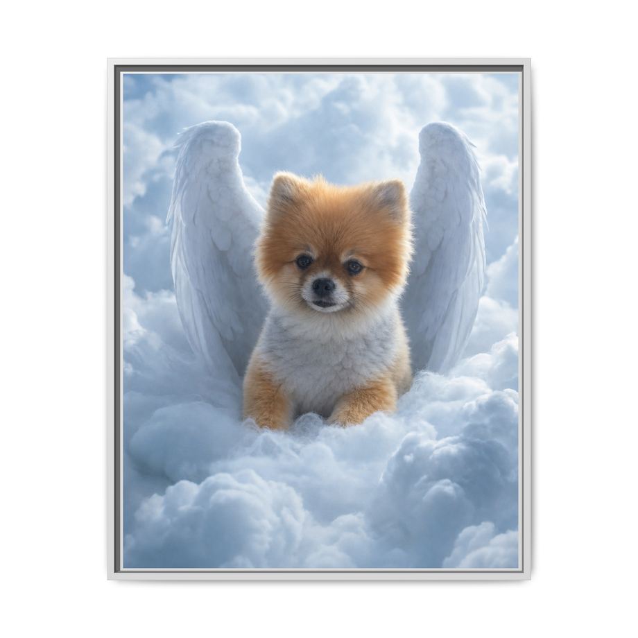 Framed 24x30 White front