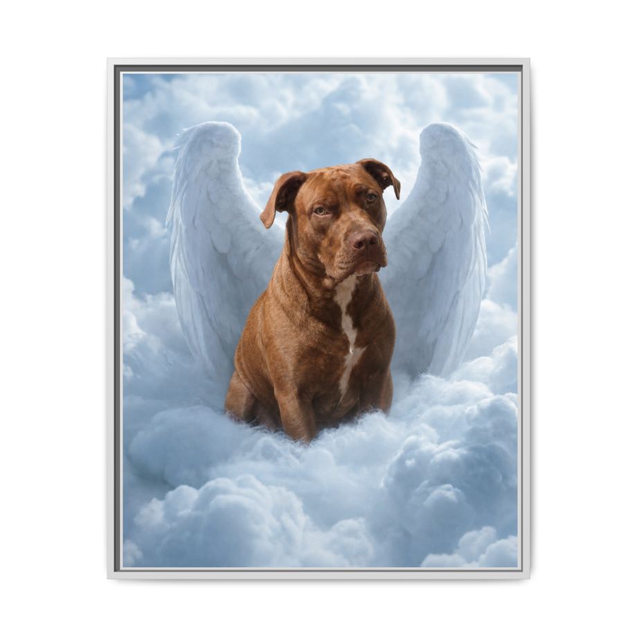Framed 24x30 White front