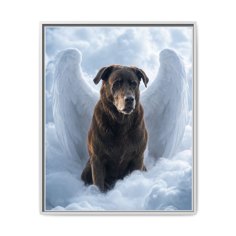 Framed 24x30 White front