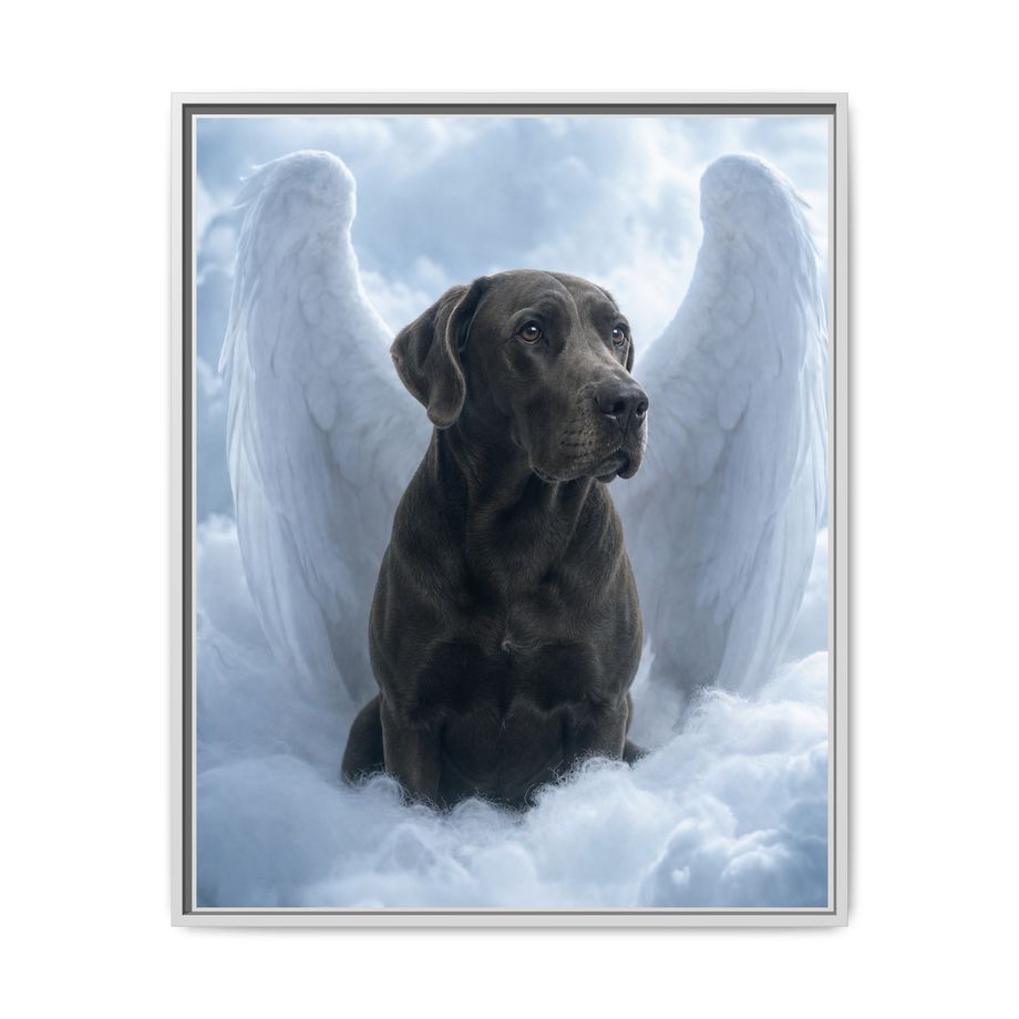 Framed 24x30 White front