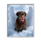 Framed 24x30 White front