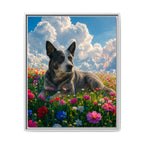 Framed 24x30 White front