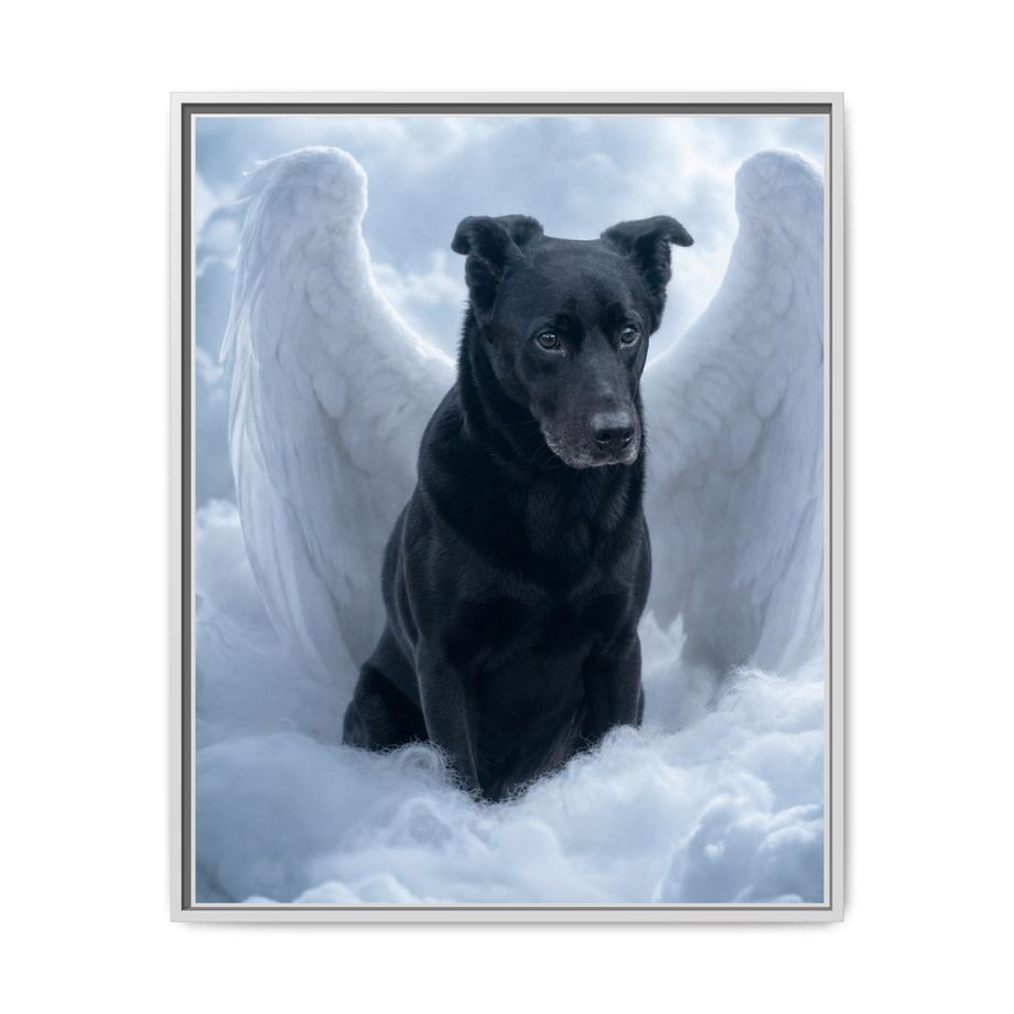 Framed 24x30 White front