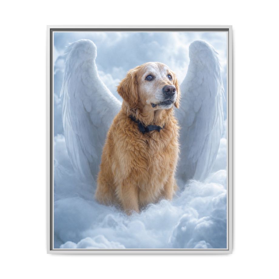 Framed 24x30 White front