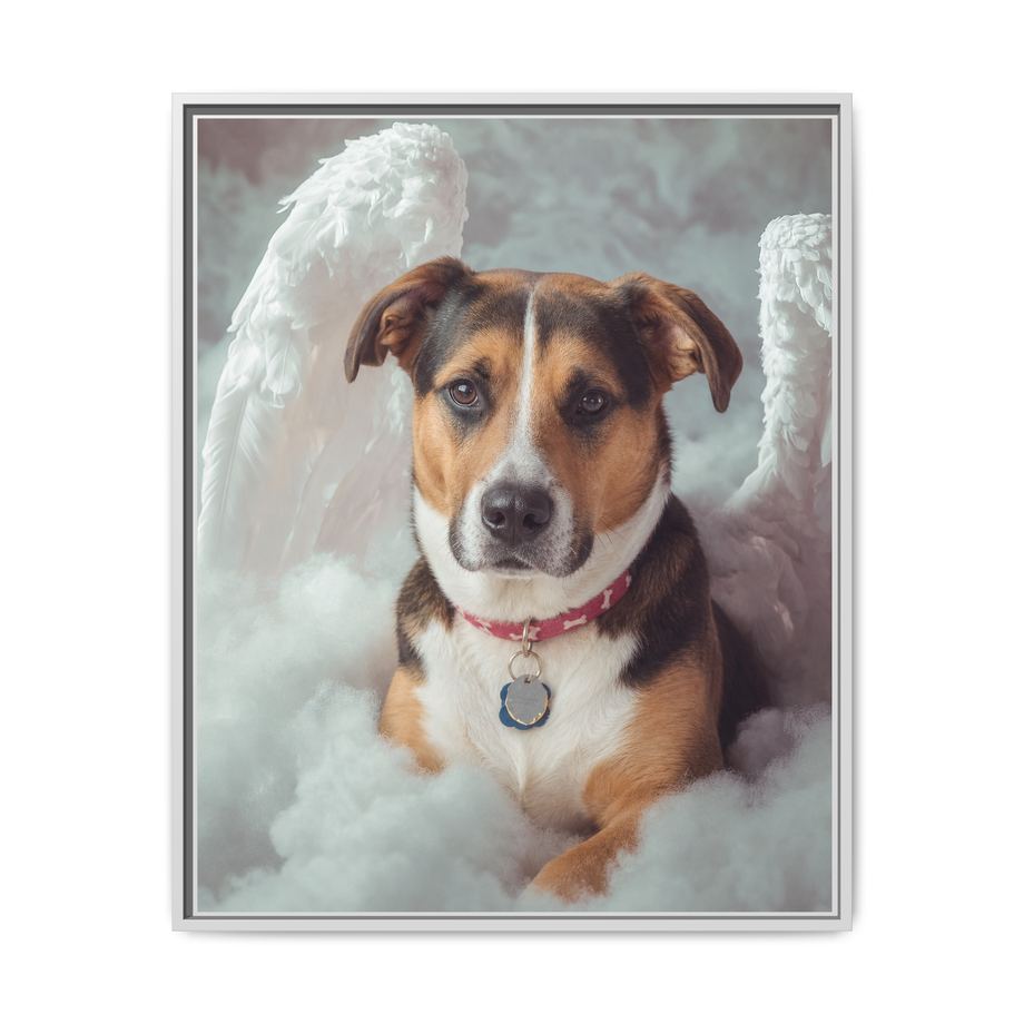 Framed 24x30 White front