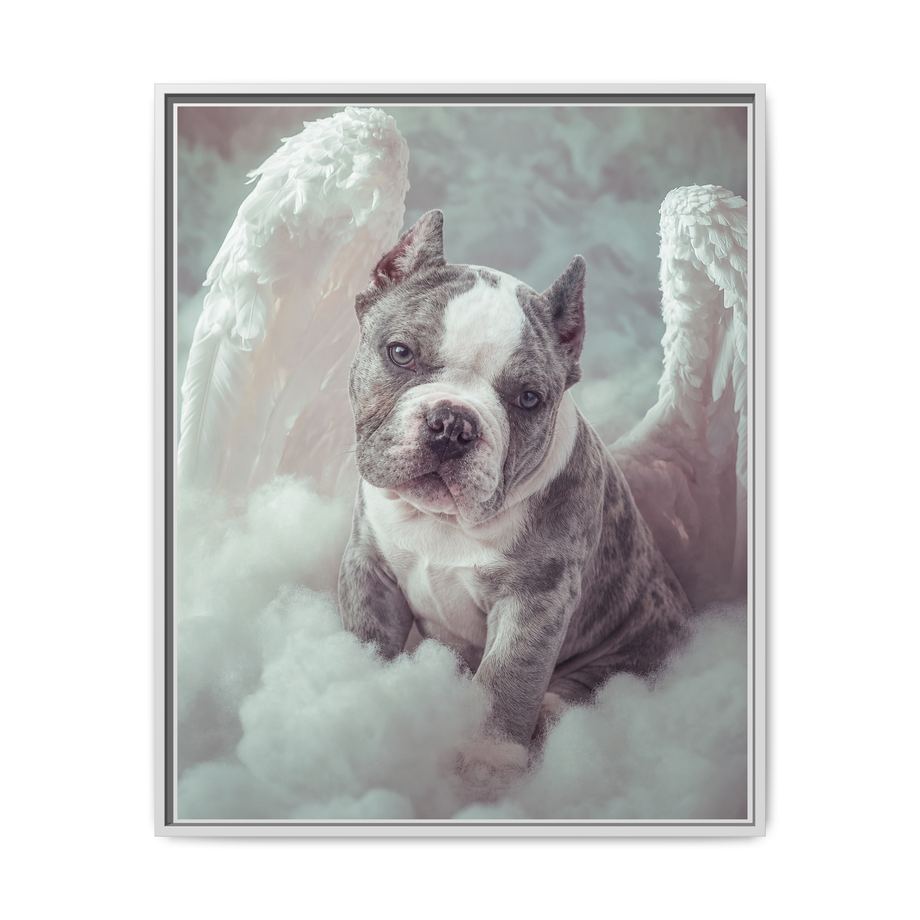 Framed 24x30 White front