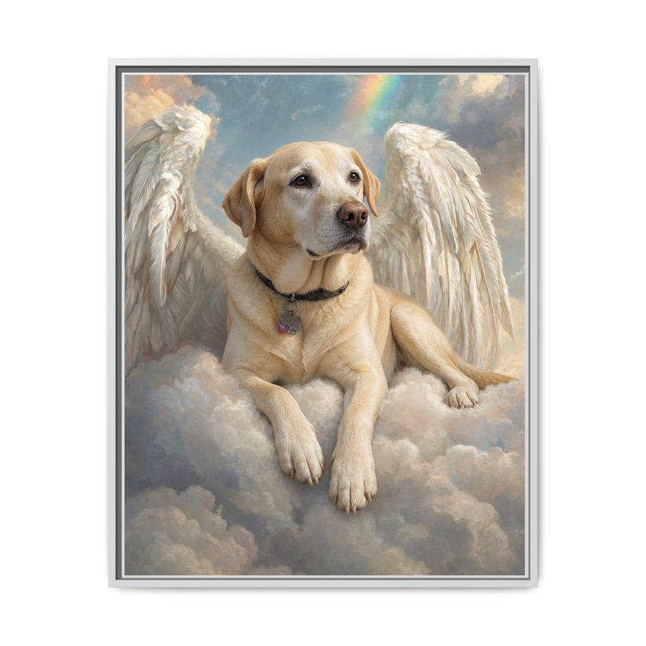 Framed 24x30 White front