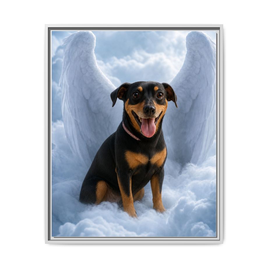 Framed 24x30 White front