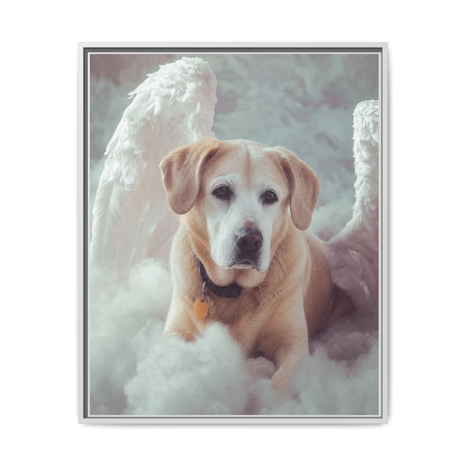 Framed 24x30 White front