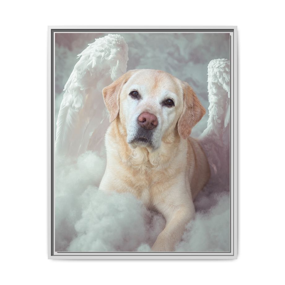 Framed 24x30 White front
