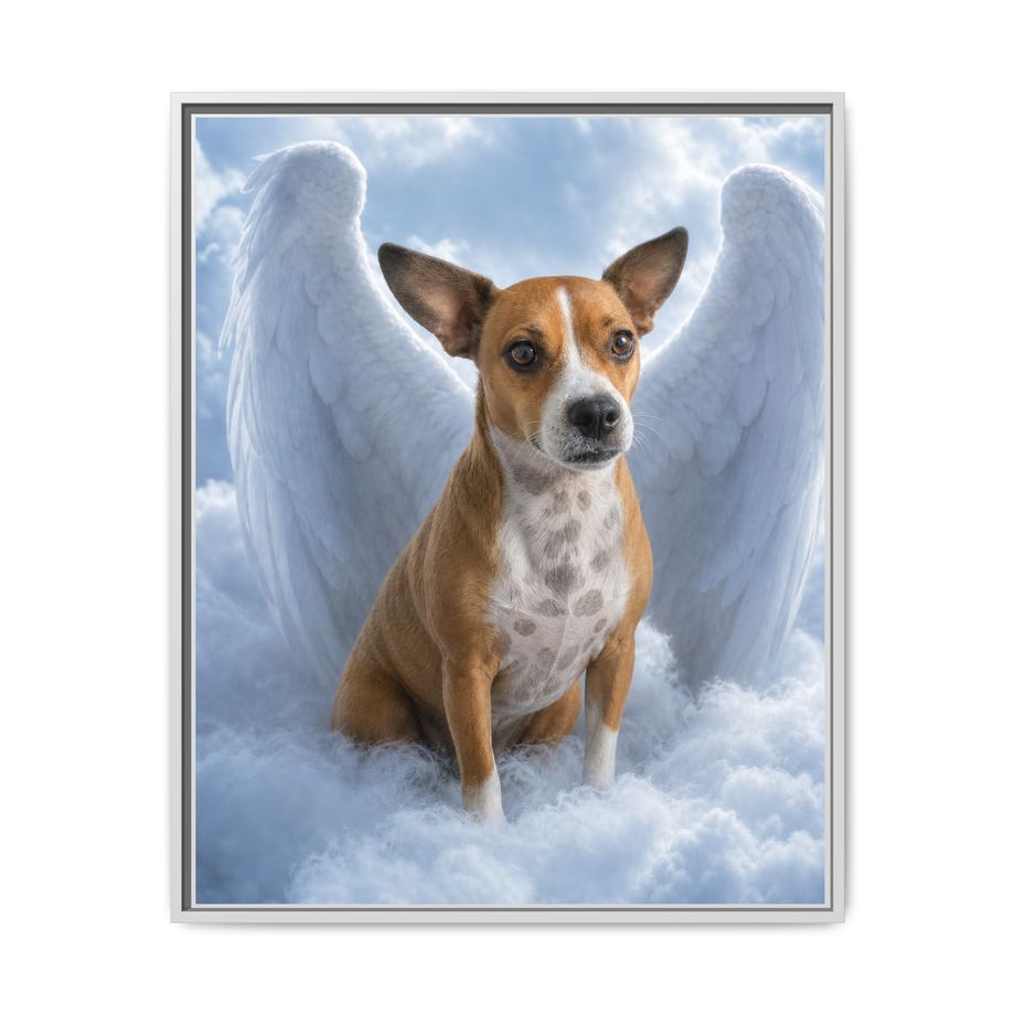 Framed 24x30 White front