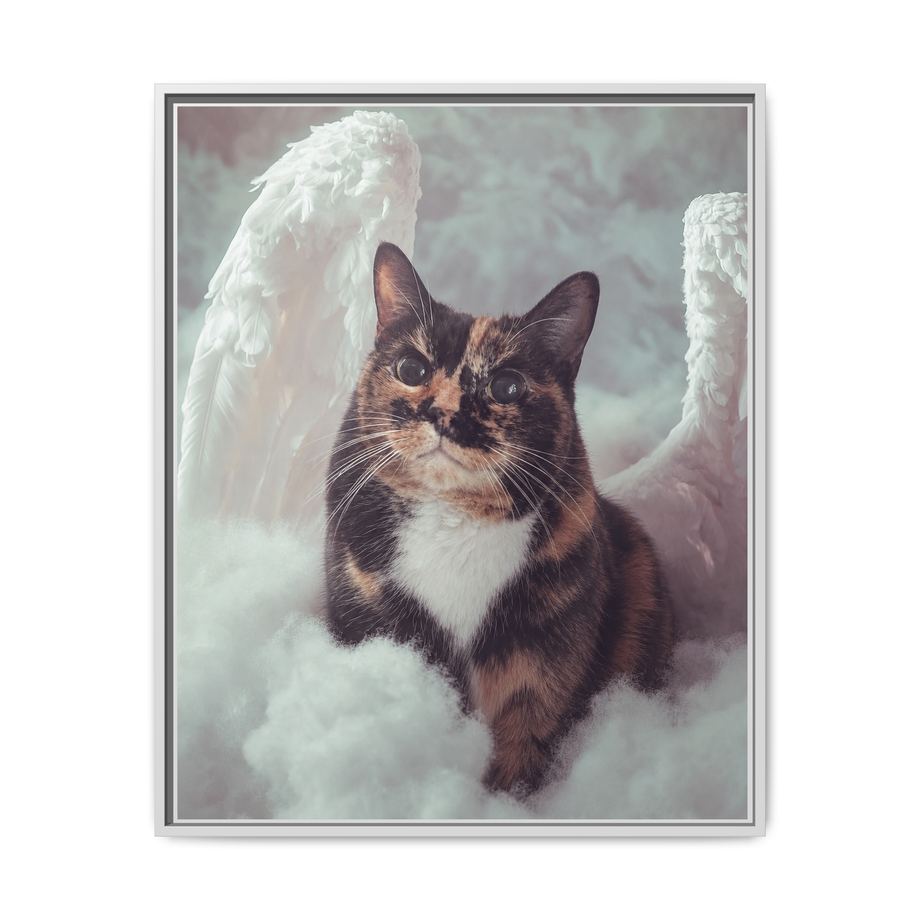 Framed 24x30 White front