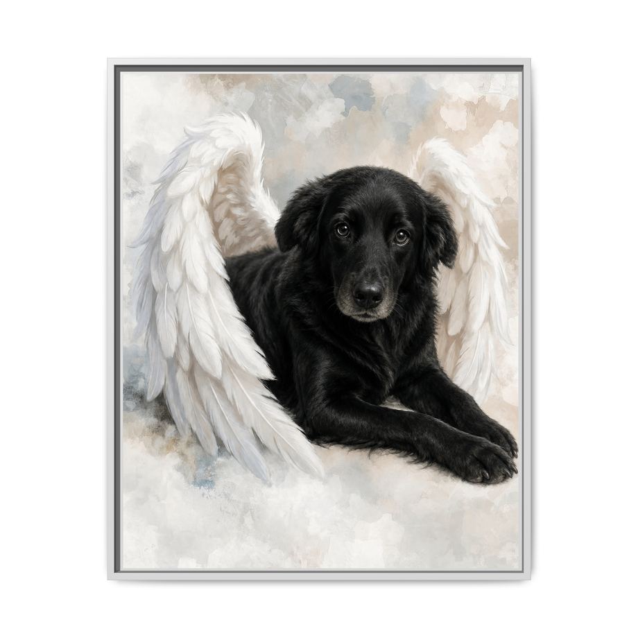 Framed 24x30 White front