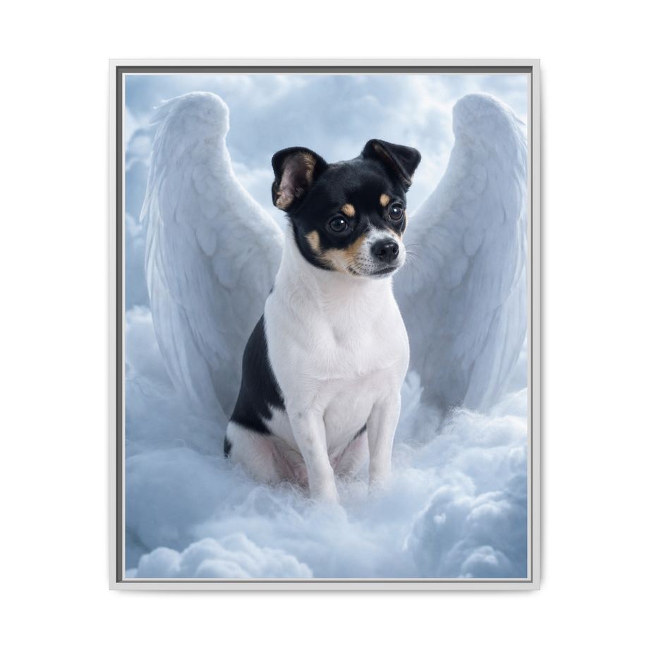 Framed 24x30 White front
