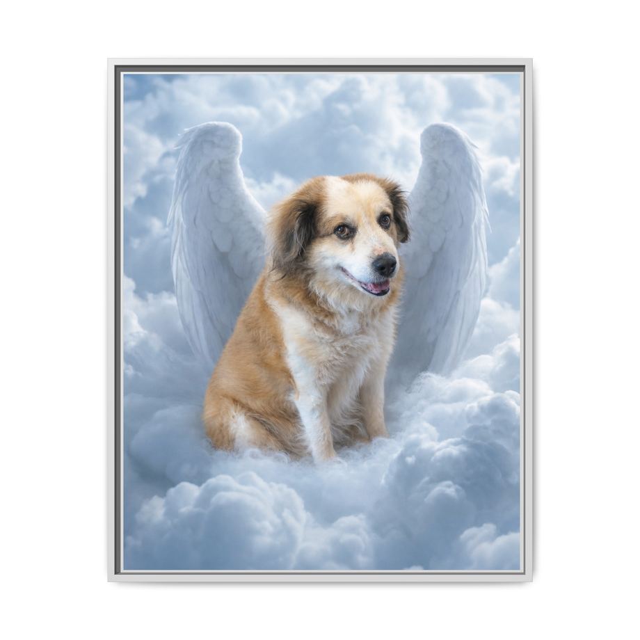 Framed 24x30 White front