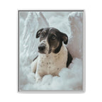 Framed 24x30 White front