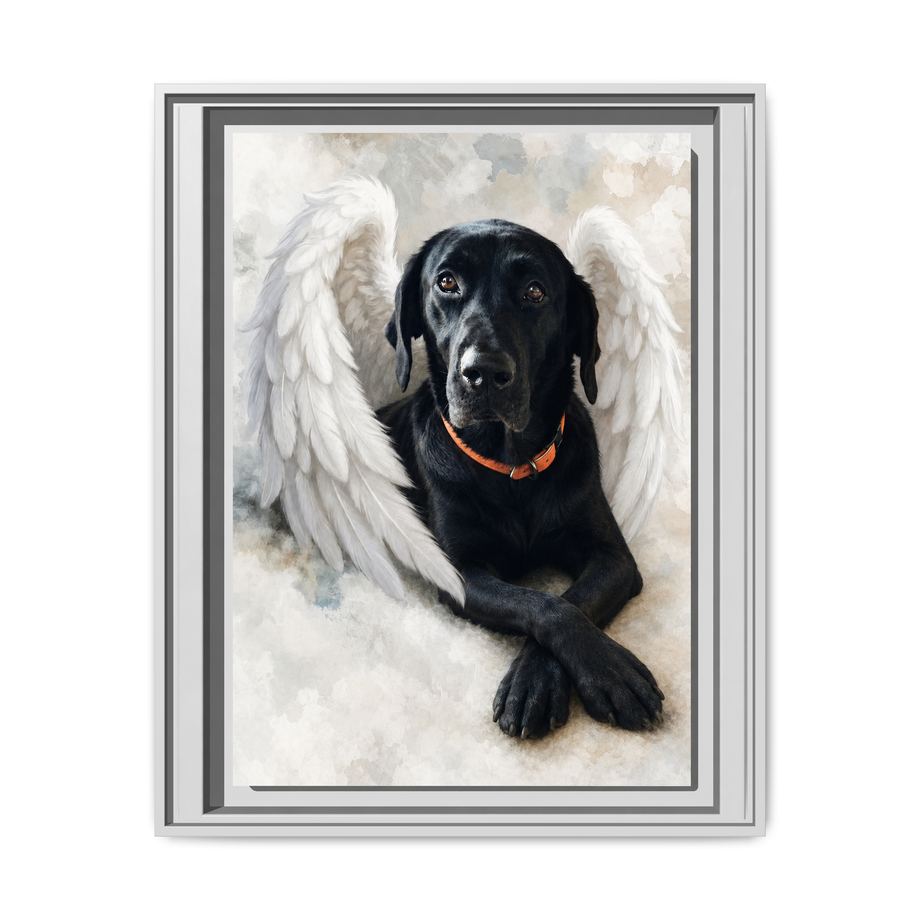 Framed 24x30 White front