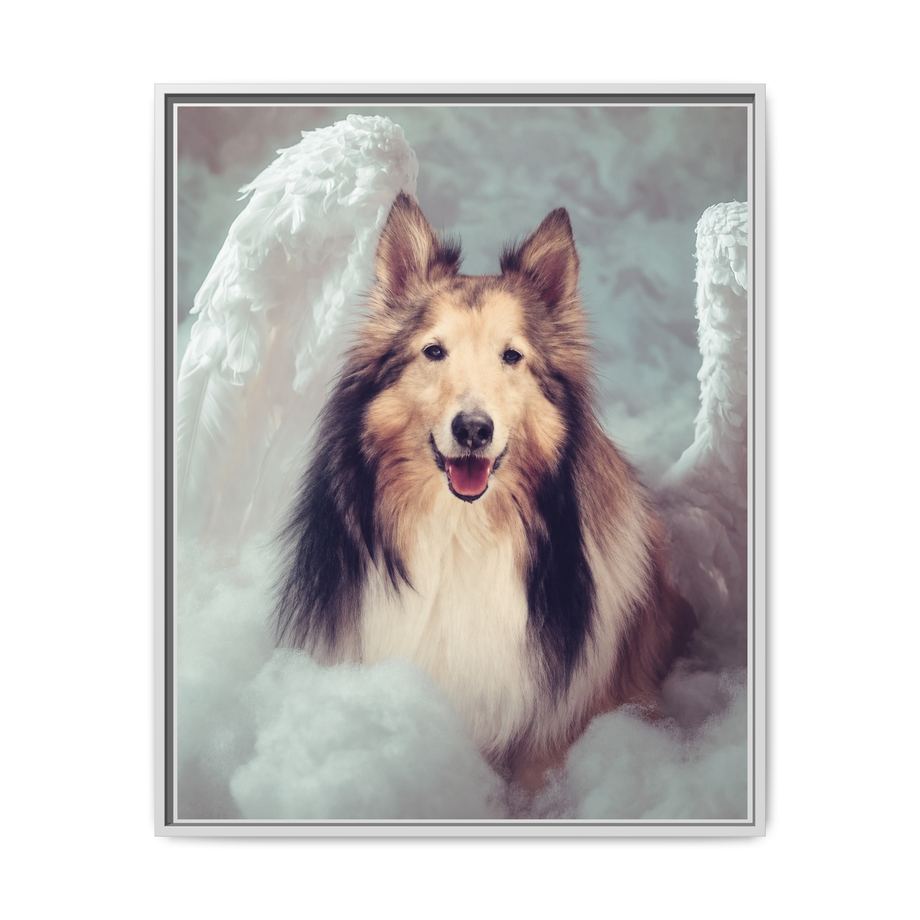 Framed 24x30 White front