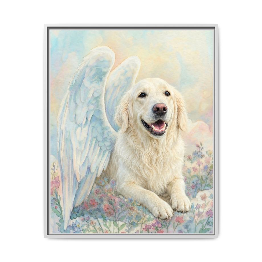 Framed 24x30 White front
