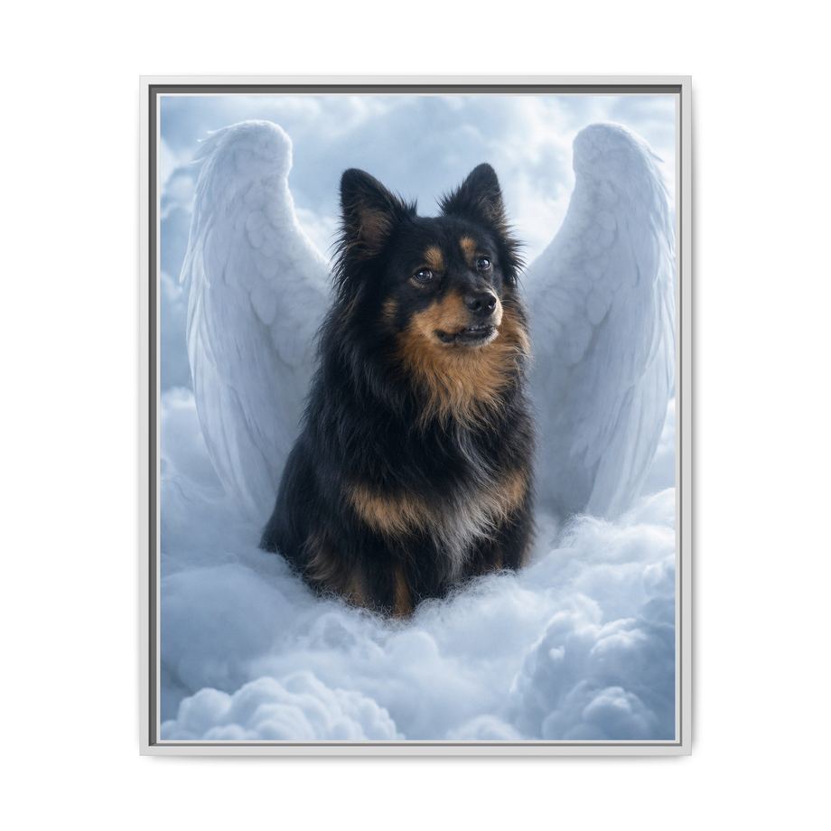 Framed 24x30 White front