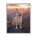Framed 24x30 White front