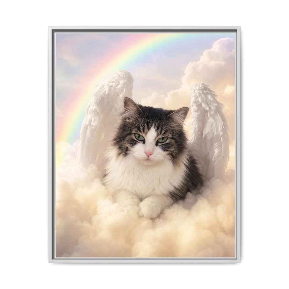 Framed 24x30 White front