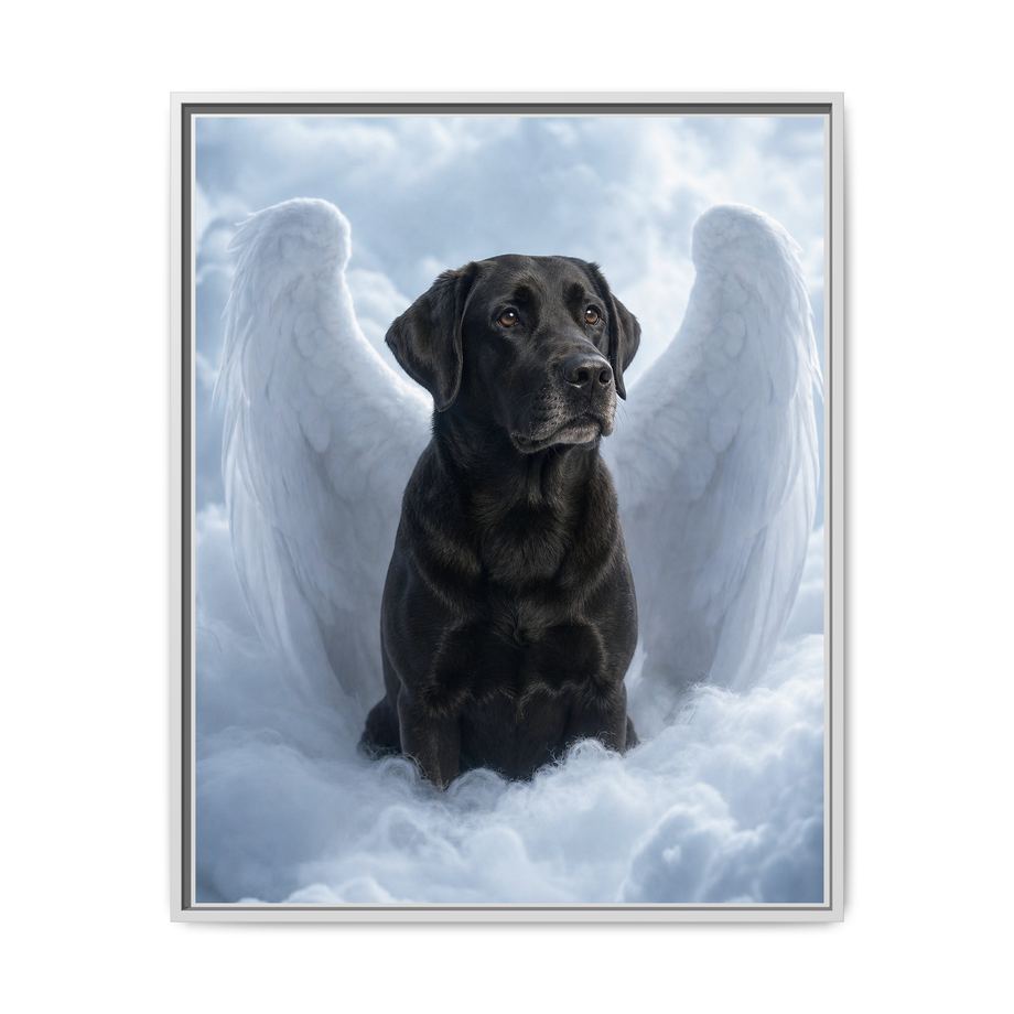 Framed 24x30 White front