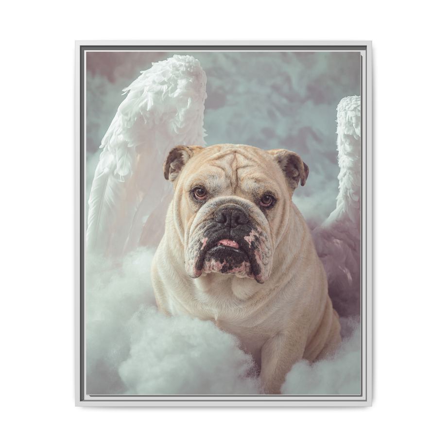 Framed 24x30 White front