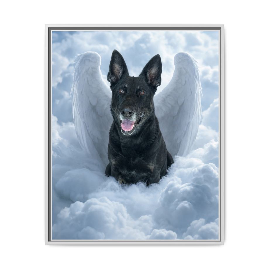 Framed 24x30 White front