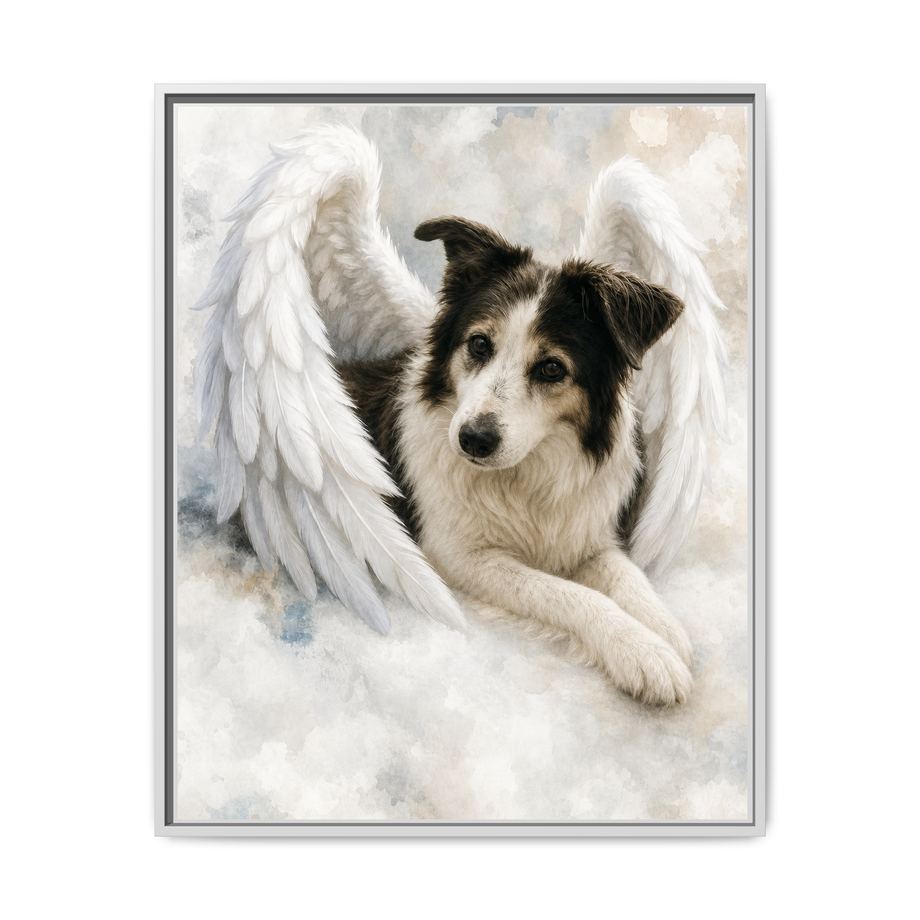 Framed 24x30 White front