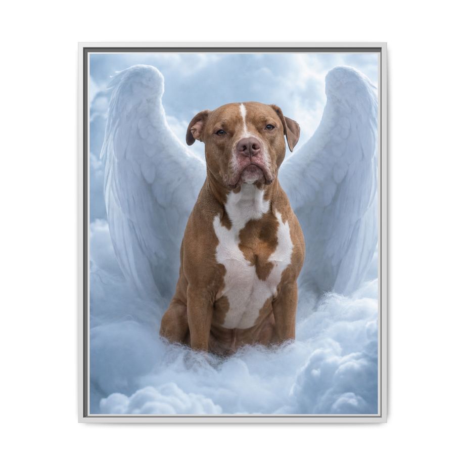 Framed 24x30 White front