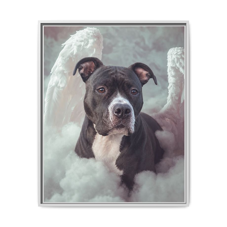Framed 24x30 White front
