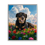 Framed 24x30 White front
