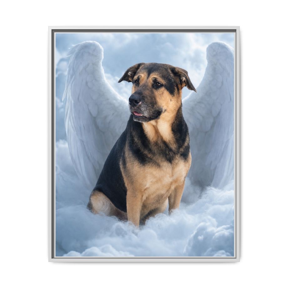Framed 24x30 White front