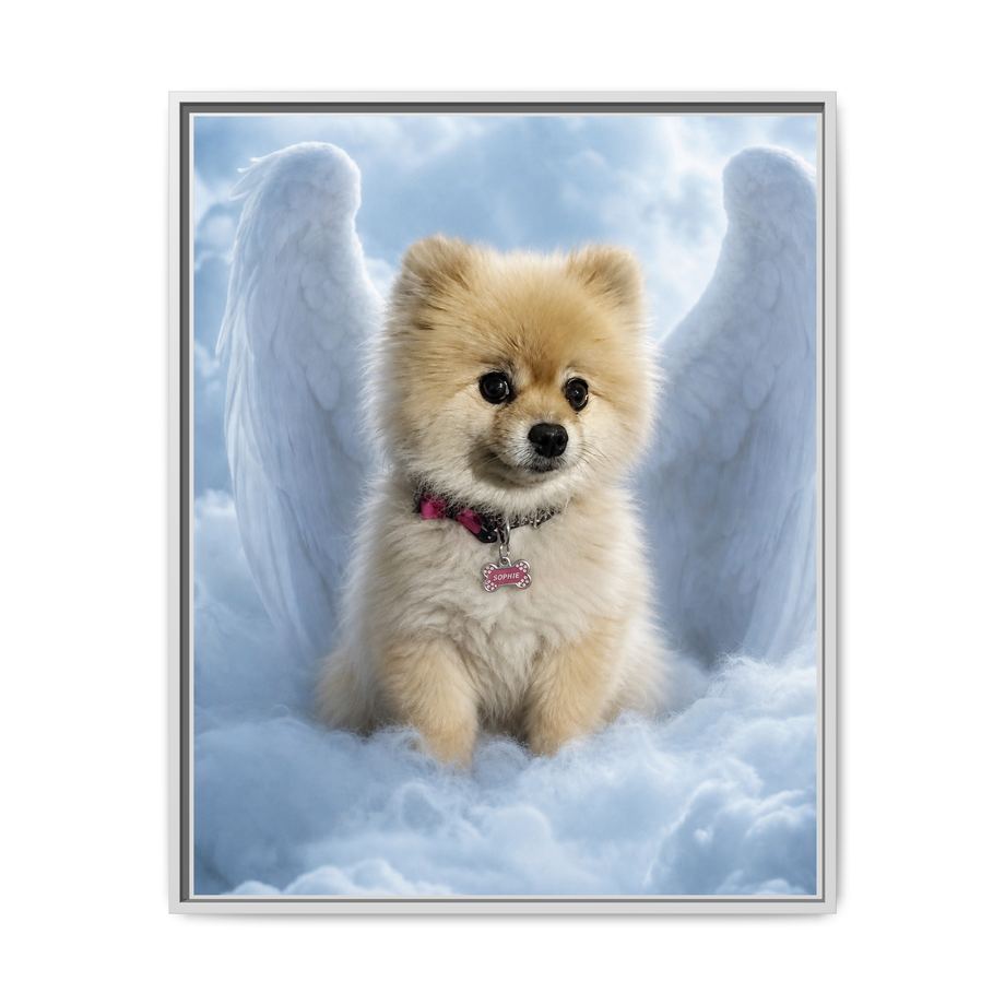 Framed 24x30 White front