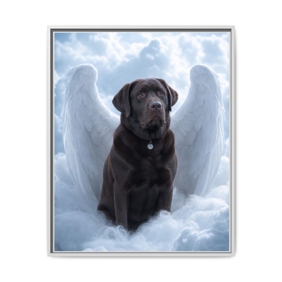 Framed 24x30 White front