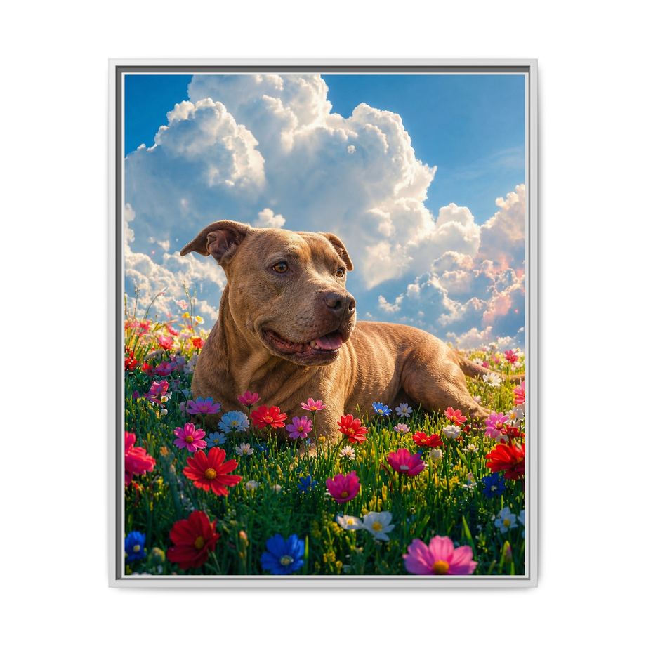 Framed 24x30 White front