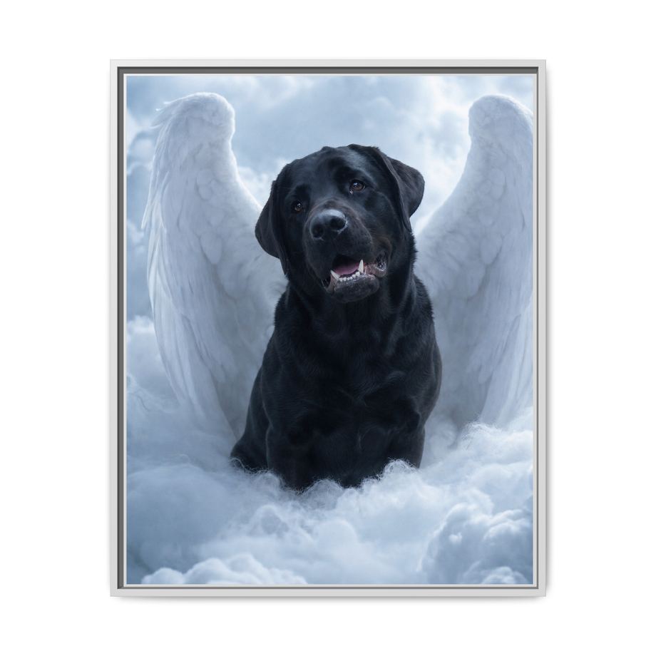 Framed 24x30 White front