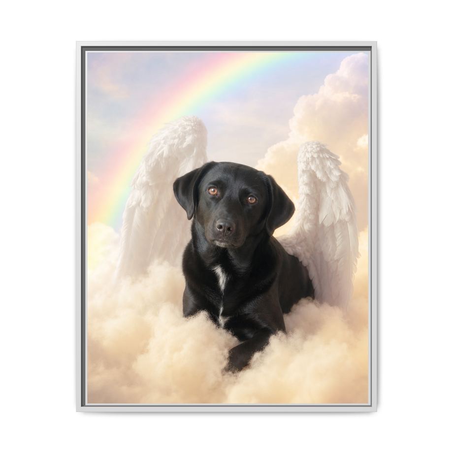 Framed 24x30 White front