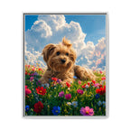 Framed 24x30 White front