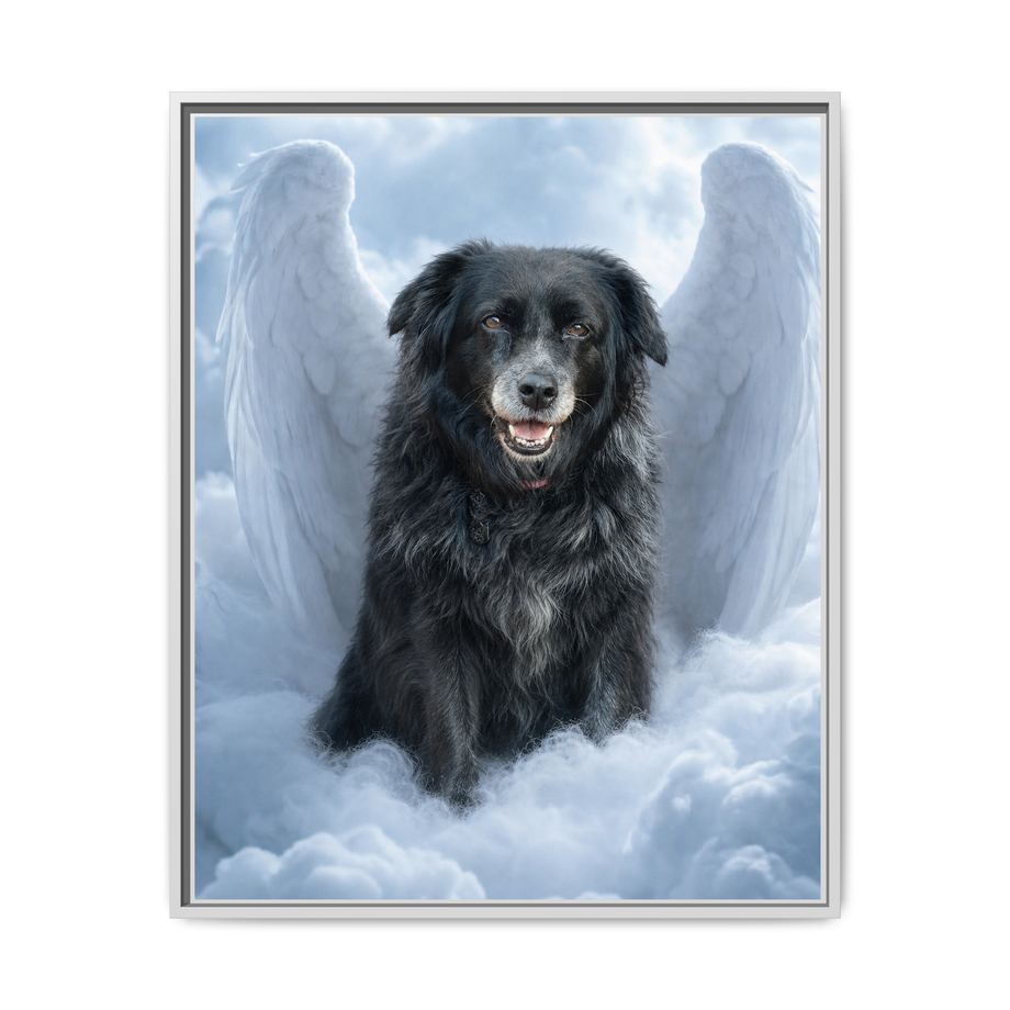 Framed 24x30 White front