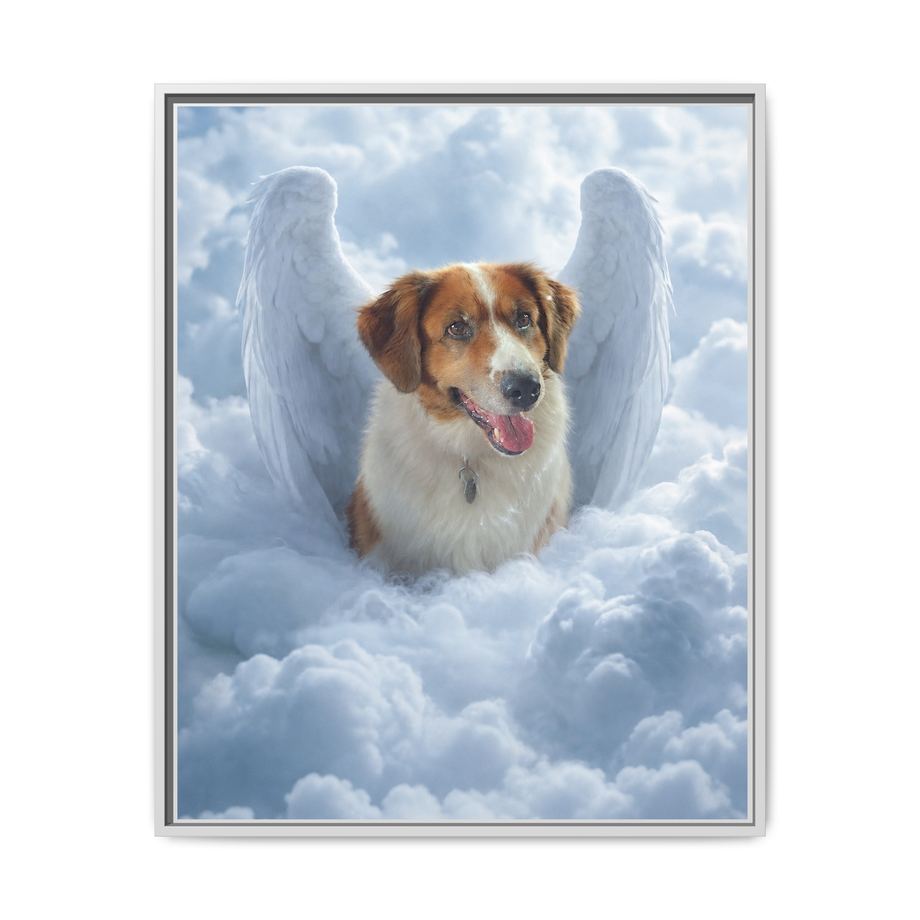 Framed 24x30 White front