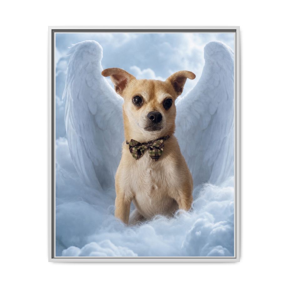 Framed 24x30 White front