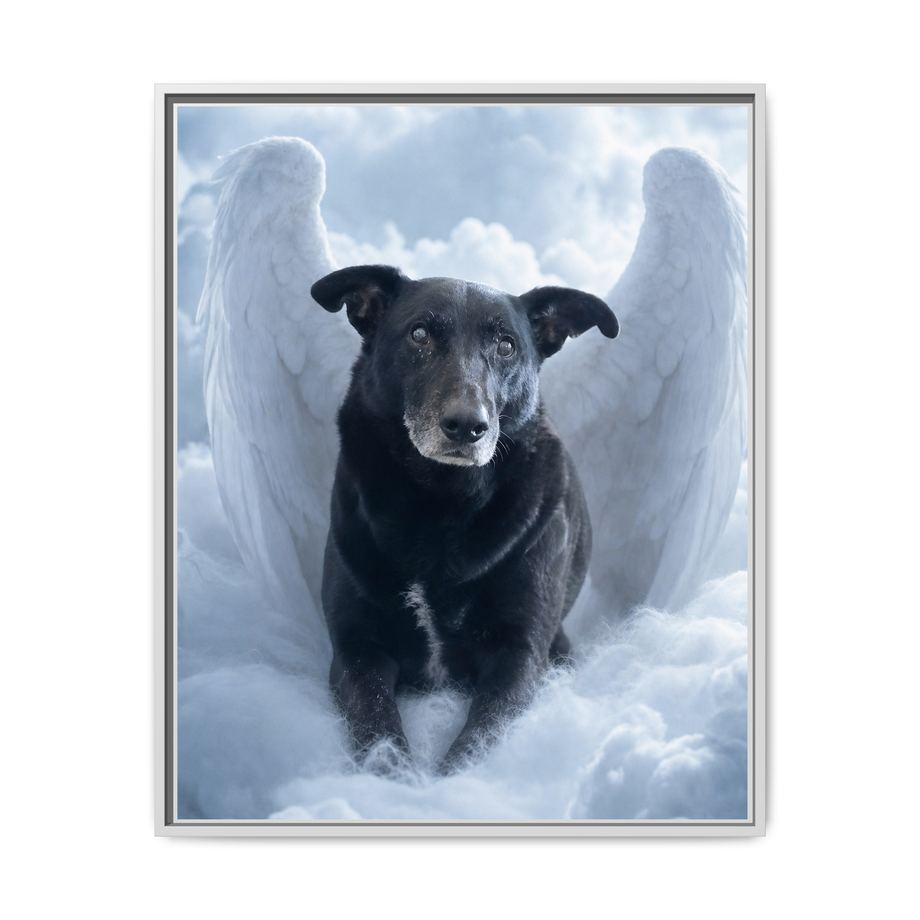 Framed 24x30 White front
