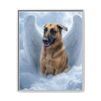 Framed 24x30 White front